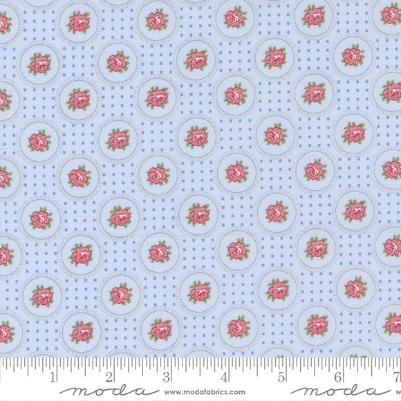 18751 12 SKY - SWEET LIBERTY - Brenda Riddle Designs - Acorn Quilt & Gift Company for Moda Fabrics