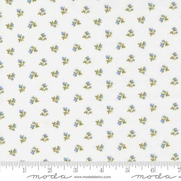 18753 11 LINEN WHITE - SWEET LIBERTY - Brenda Riddle Designs - Acorn Quilt & Gift Company for Moda Fabrics
