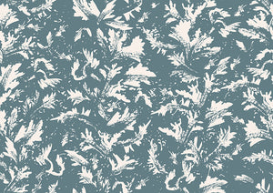 380-22748 GROWN UP TEAL - FAN CLUB/by Clea Broad for paintbrush studio fabrics