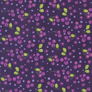 48723 15 AMETHYST - PANSYS POSIES by Robin Pickens for Moda Fabrics