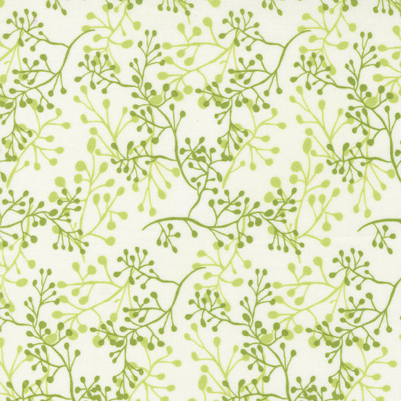 48724 21 CREAM - PANSYS POSIES by Robin Pickens for Moda Fabrics