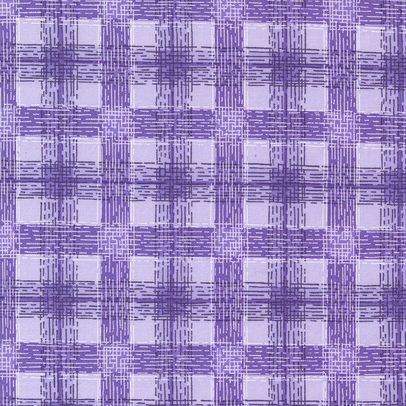 48725 13 LAVENDER - PANSYS POSIES by Robin Pickens for Moda Fabrics