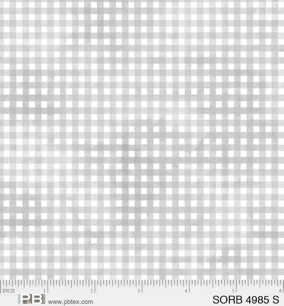 4985-S - GINGHAM - SORBET by P&B TEXTILES