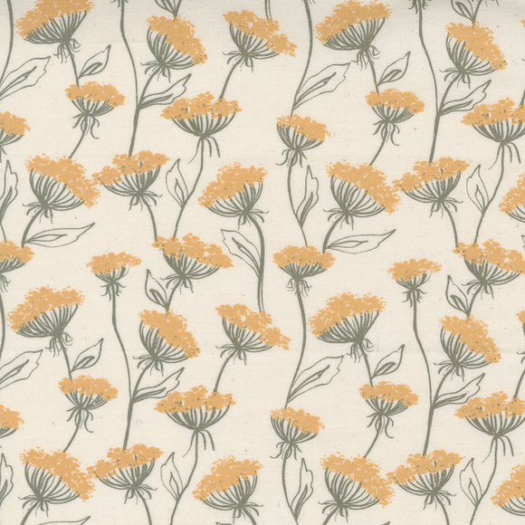 5161 11 IVORY-FLOWER POT/by Lella Boutique for MODA FABRICS