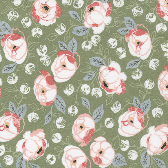 5170 15 SAGE - COUNTRY ROSE/by Lella Boutique for Moda Fabrics