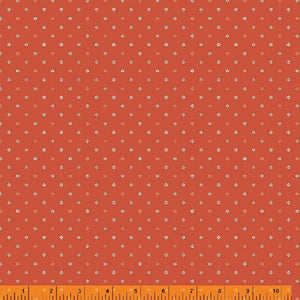 53014-11 RED - FORGET ME NOT by Allison Harris for Windham Fabrics
