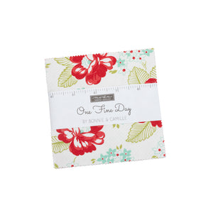 55230PP 42 SQUARES-5" CHARM PACK/ONE FINE DAY/by Bonnie & Camille for MODA FABRICS