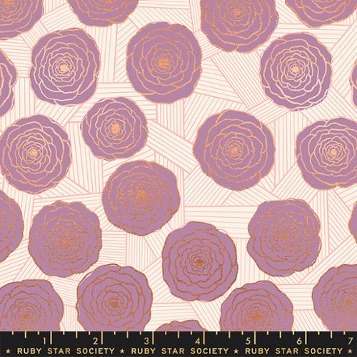 RS6023-12M LAVENDER-LUPINE-METALLIC / by Jen Hewett- RUBY STAR SOCIETY for Moda Fabrics