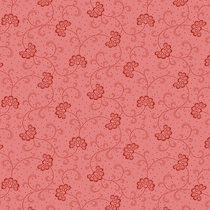 A-9821-E ROSE-FLORAL LACE/TRINKETS 21/by Kathy Hall for Andover Fabrics