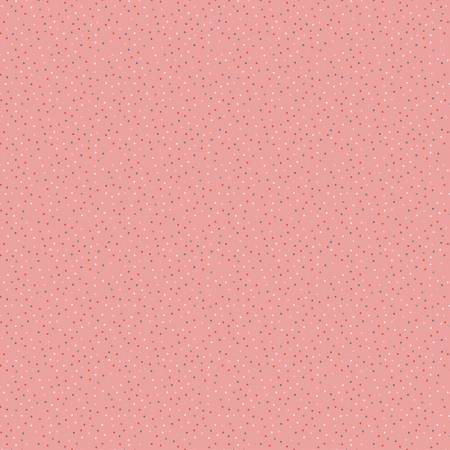 CC20181 COTTON CANDY-DARK PINK/COUNTRY CONFETTI by POPPIE COTTON FABRICS