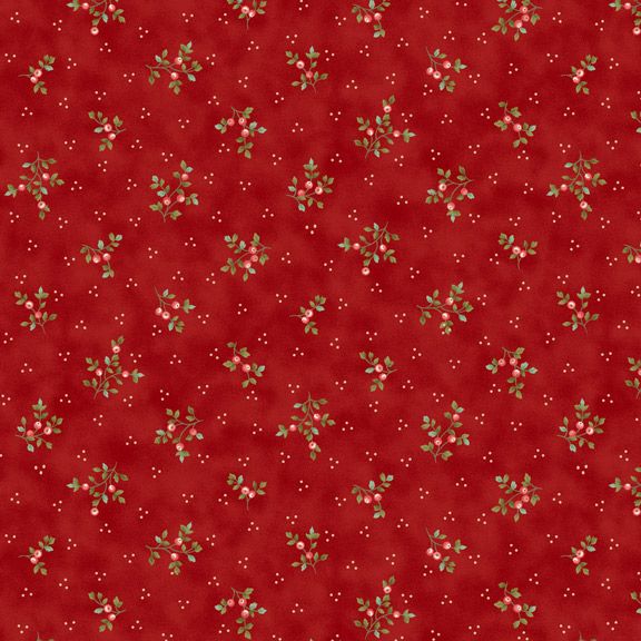 R560713-RED-CALICO-WORDS OF WISDOM/by Tracy Souza for MARCUS FABRICS {The Panel for this collection is on our panel page}