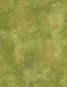 SHIMMER-MOSS METALLIC 44/45" COTTON by Timeless Treasures
